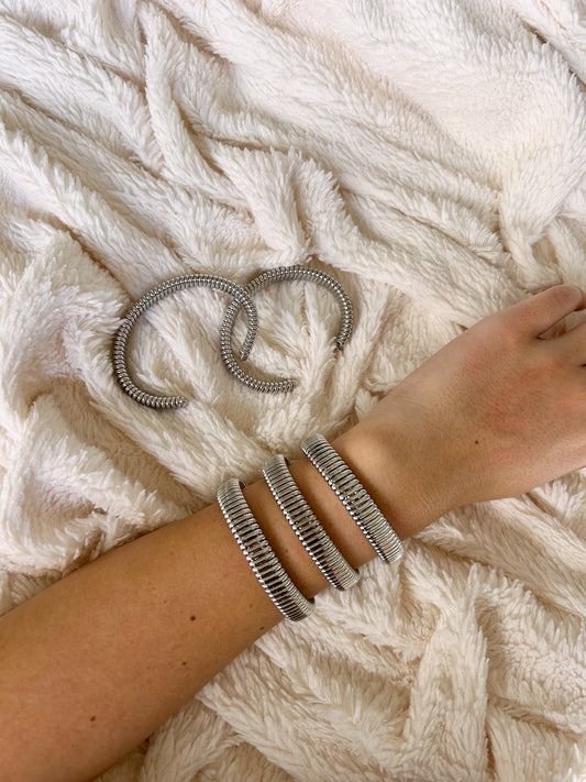 Every Day Cuff Bracelet - Silver