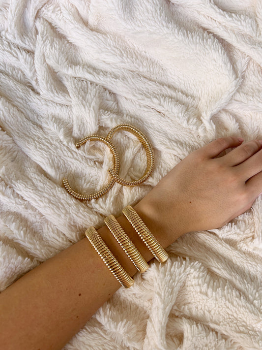 Every Day Cuff Bracelet - Gold