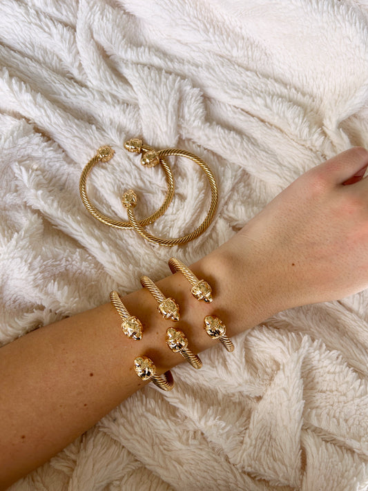 Friday Night Cuff Bracelet - Gold