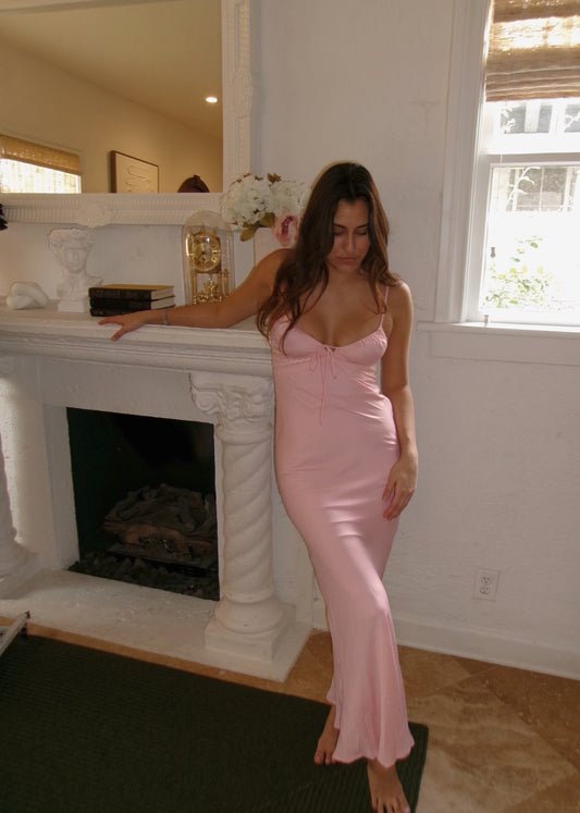 Lauren Maxi Dress - Pink